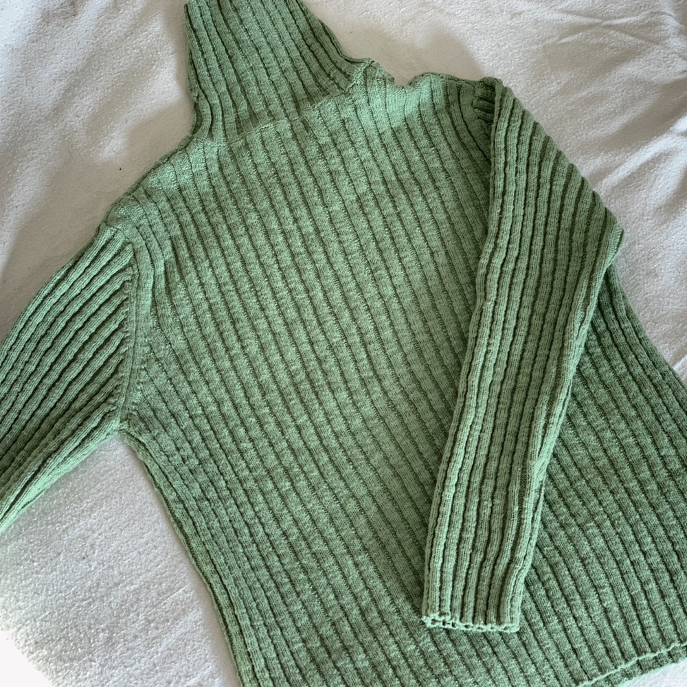 North Style cotton ribbed turtleneck. NWOT